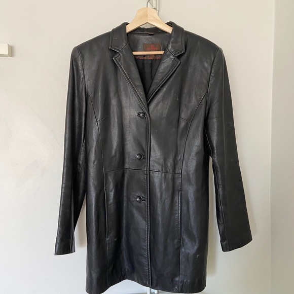 DANIER Genuine Leather Coat -Size S - Picture 5 of 12